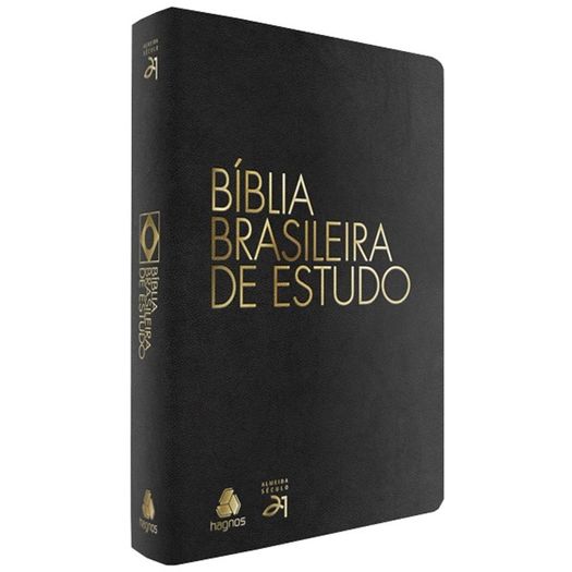 Biblia de Estudo Brasileira - Capa Preta - Hagnos