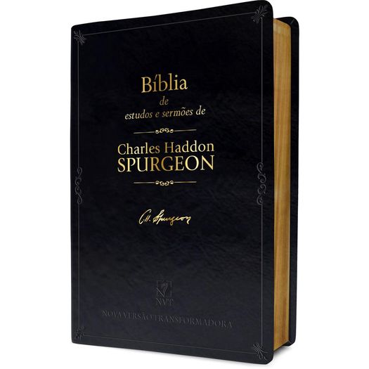 Biblia de Estudo - com Sermoes de Charles Spurgeon - Rbc