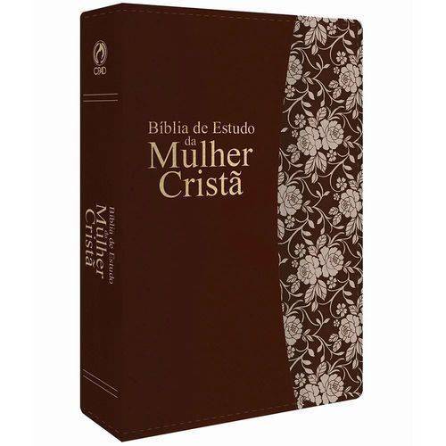 Bíblia de Estudo da Mulher Cristã - Grande (marrom Luxo)