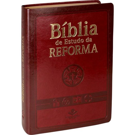 Biblia de Estudo da Reforma - Bordo - Sbb