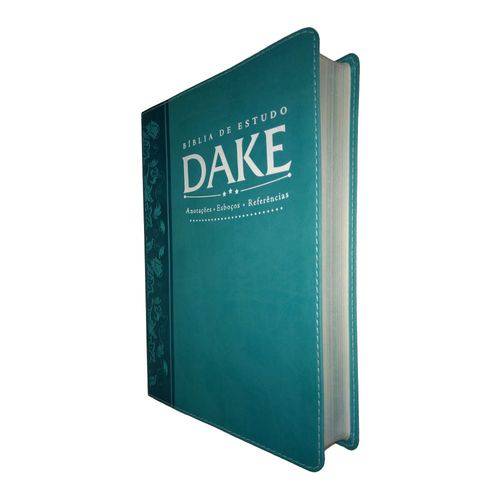 Bíblia de Estudo Dake - Luxo Azul Claro - Atos