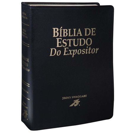 Bíblia de Estudo do Expositor Preta