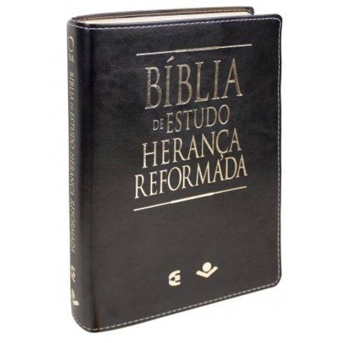 Bíblia de Estudo Herança Reformada - Preta