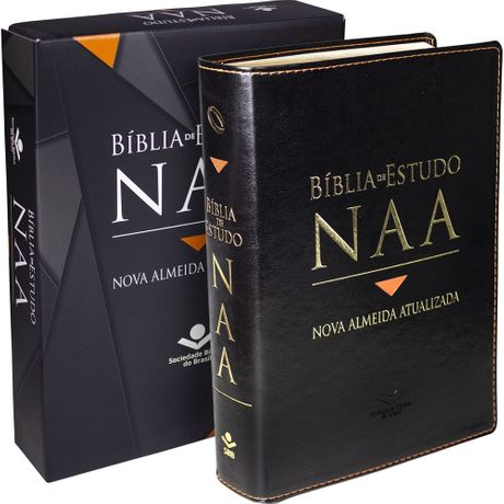 Bíblia de Estudo NAA | Nova Almeida Atualizada Preta