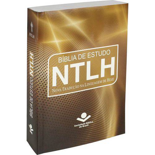 Bíblia de Estudo Ntlh | Nova Tradução na Linguagem de Hoje | Marrom| Brochura