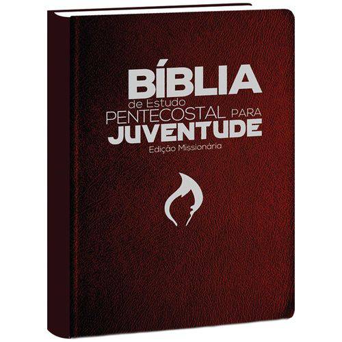 Bíblia de Estudo Pentecostal para Juventude Marrom