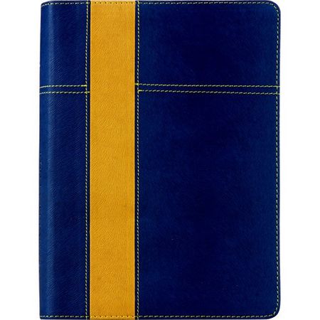 Bíblia de Estudo Thompson AEC Azul e Amarelo