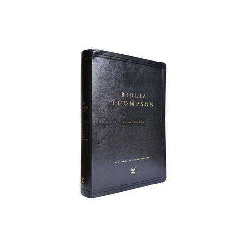 Biblia de Estudo Thompson - Letra Grande - Capa Preta - Vida