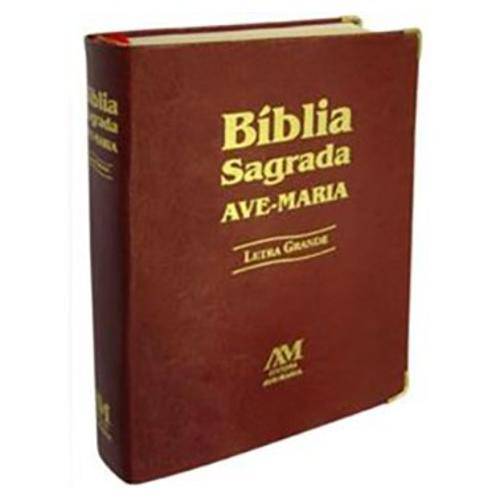Bíblia de Letra Grande Marrom