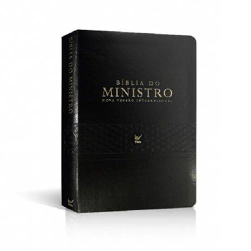 Bíblia do Ministro - Nvi - Capa Pu - (Preto)