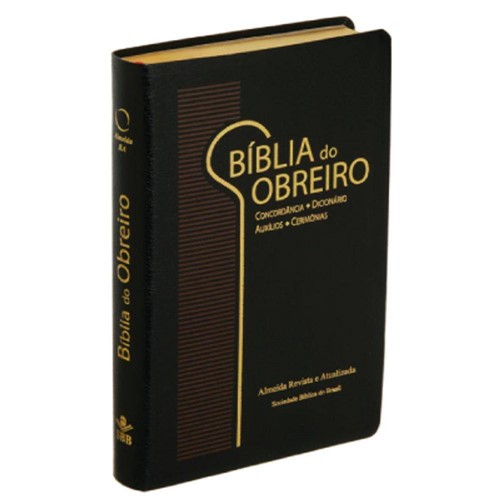 Biblia do Obreiro - Capa Preta