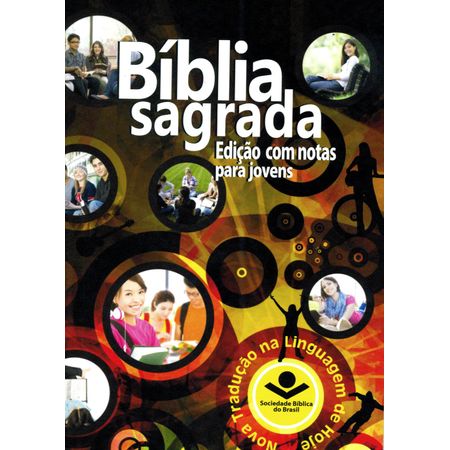 Bíblia Edição com Notas para Jovens Brochura Educação