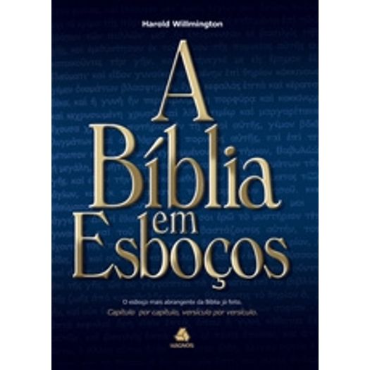 Biblia em Esbocos, a - Hagnos