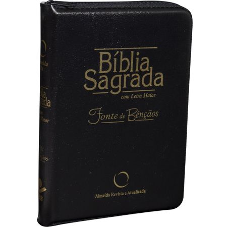 Bíblia Fonte de Bençãos Letra Maior