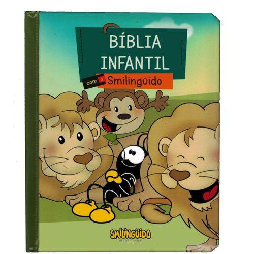 Bíblia Infantil Ilustrada - Smilingüido - Capa Dura