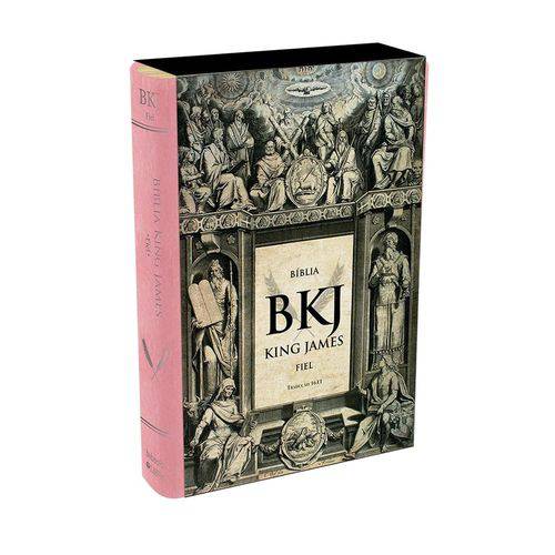Biblia King James - Capa Rosa - Bv Books