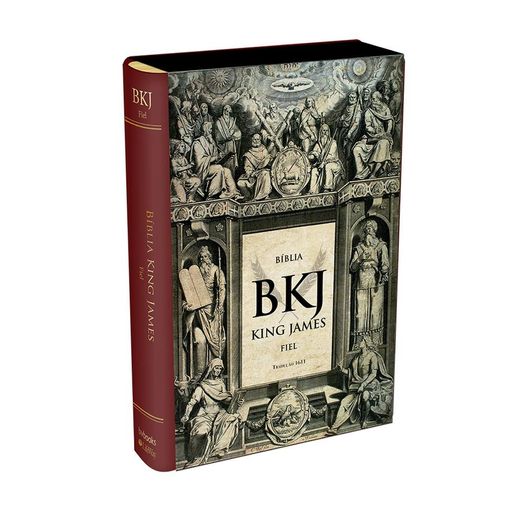 Biblia King James - Capa Vinho - Bv Books