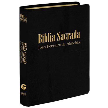Bíblia Letra Extra Gigante Luxo RC Preta