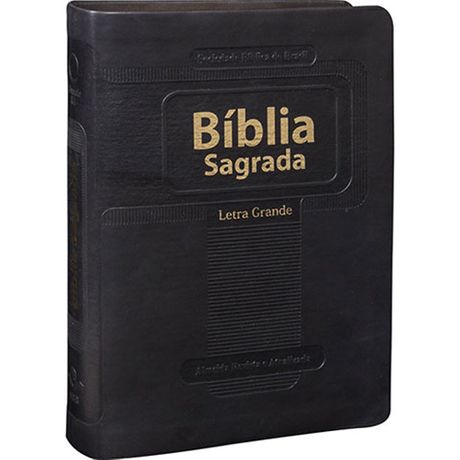 Bíblia Letra Grande Almeida Atualizada Preta
