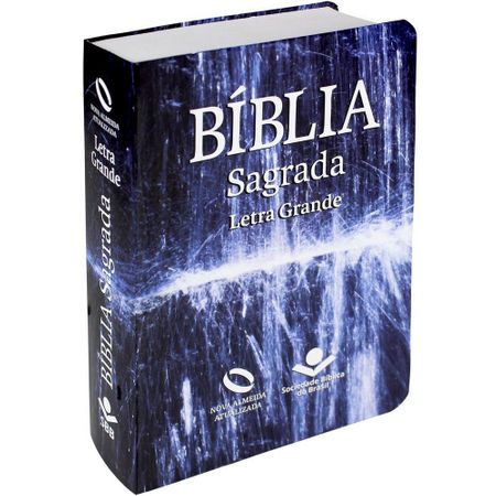 Bíblia Letra Grande Nova Almeida Atualizada Água