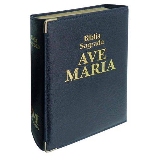 Bíblia Luxo Capanga - Bolso - Azul