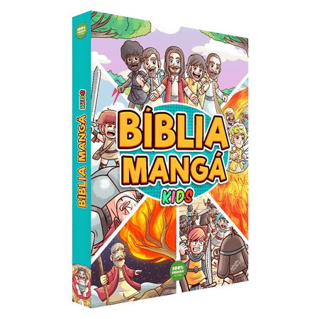 Bíblia Mangá Kids Capa Dura