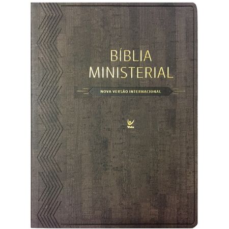 Bíblia Ministerial NVI Marrom PU S/ Índice