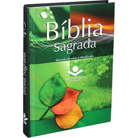 Bíblia Missionária Almeida RA Ilustrada Verde