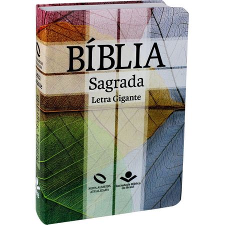 Bíblia Nova Almeida Atualizada Letra Gigante Água