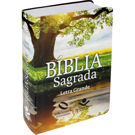 Bíblia Nova Almeida Atualizada Letra Grande Semiflexível Reflexo