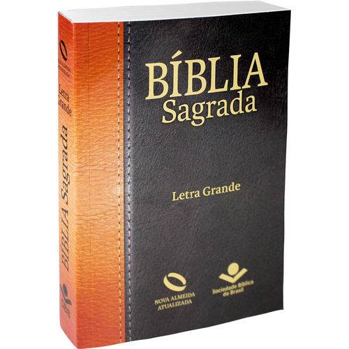 Bíblia Nova Almeida Atualizada Média Letra Grande - Brochura Tradicional
