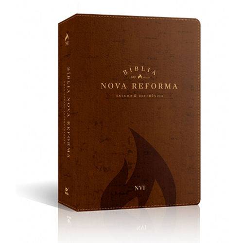 Bíblia Nova Reforma - Luxo Marron