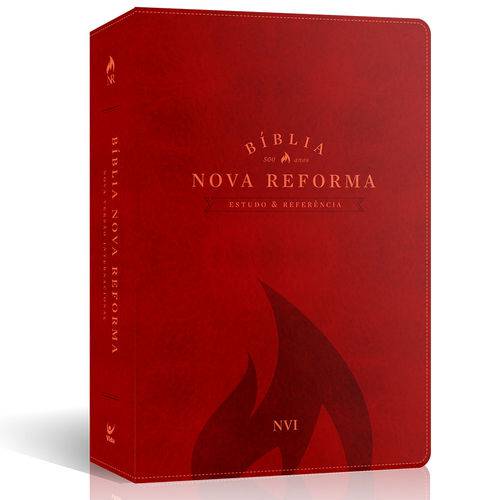 Bíblia Nova Reforma - Nvi - Luxo Vermelha