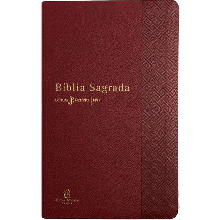 Bíblia NVI Leitura Perfeita Vinho