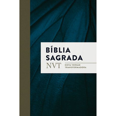 Bíblia NVT Brochura Azul Marinho