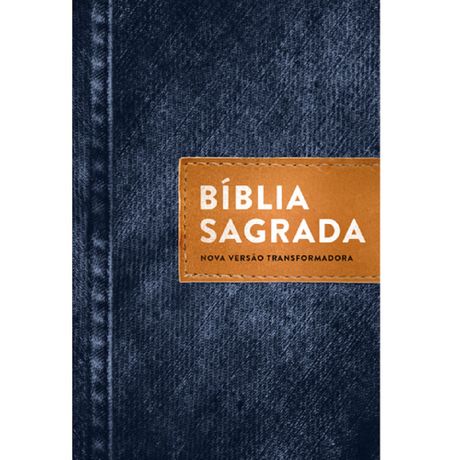 Bíblia NVT Capa Dura Jeans