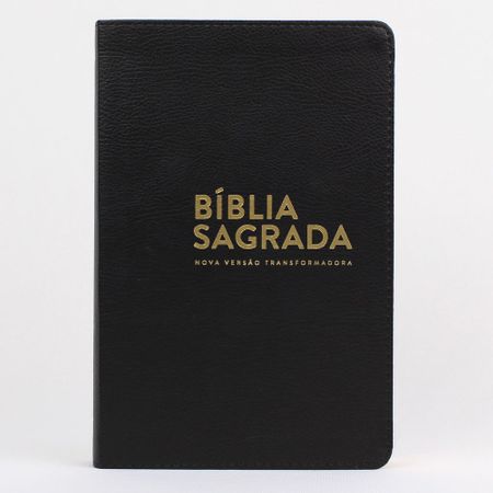 Bíblia NVT Letra Normal Luxo Preta