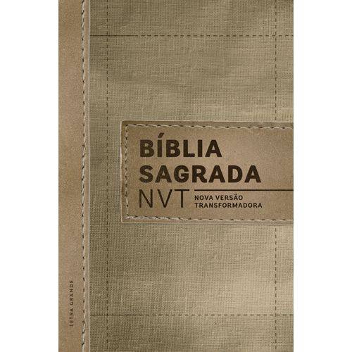 Bíblia Nvt - Linho (letra Grande/capa Dura)