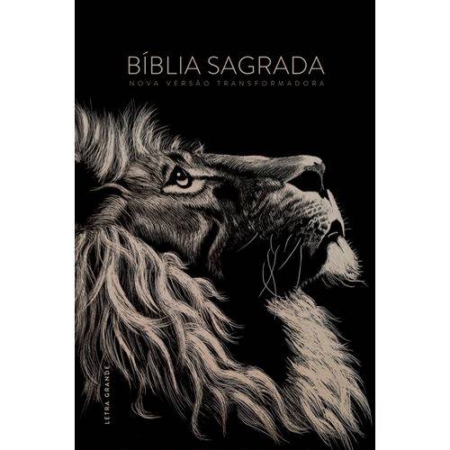 Bíblia Sagrada NVT – Lion Head | Letra Grande/Capa Dur