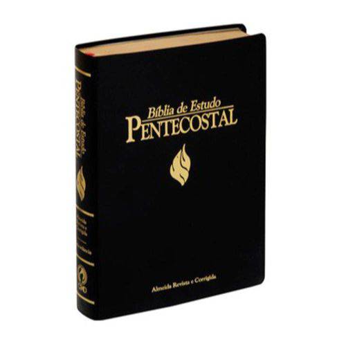 Bíblia Pentecostal Grande - Preta Clássica