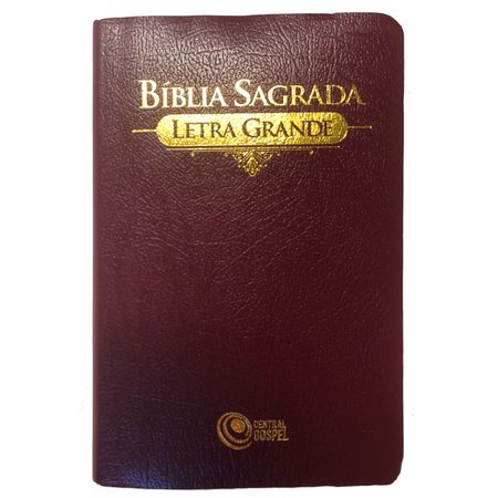 Bíblia RC Letra Grande Corvetex Bordo