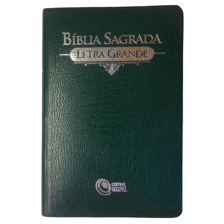 Bíblia RC Letra Grande Corvetex Verde