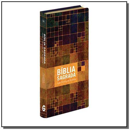 Biblia Sag. Bolso Luxo - Neutra Estampada