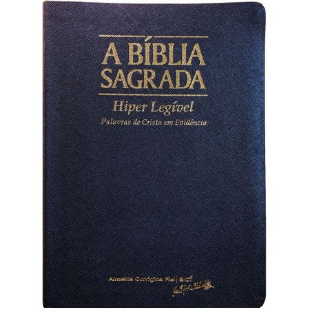 Bíblia Sagrada ACF Hiper Legível Azul