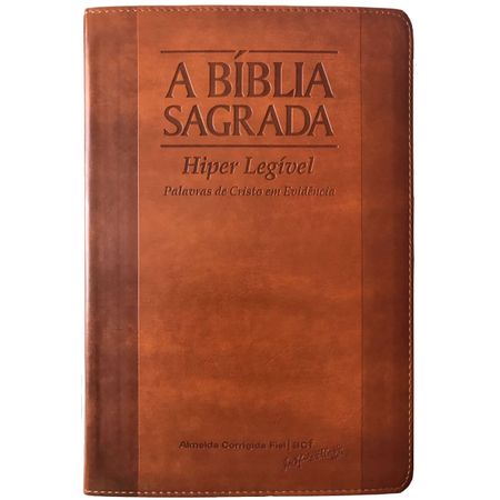 Bíblia Sagrada ACF Hiper Legível Marrom