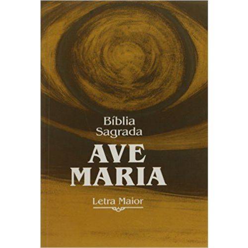 Biblia Sagrada Ave Maria - Letra Maior - Brochura