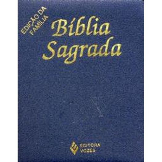 Biblia Sagrada - Bolso Ziper - Vozes
