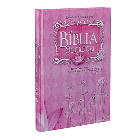 Bíblia Sagrada Capa Dura NTLH Rosa