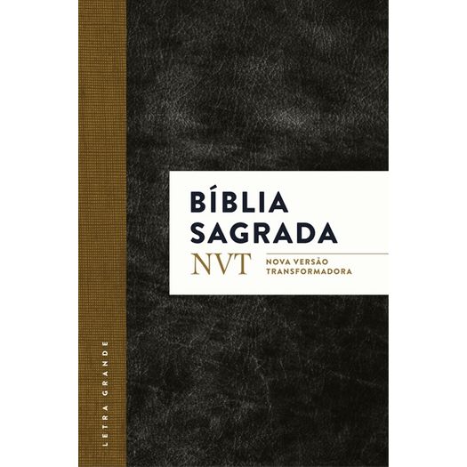 Biblia Sagrada - Classica Capa Preta - Mundo Cristao