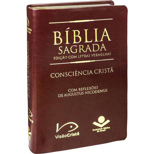Bíblia Sagrada Consciência Cristã - Letra Gigante - Augustus Nicodemus